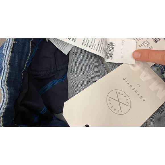 NEW MAC mid stone dream jeans in blue - Picture 3 of 3